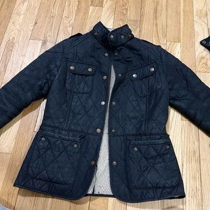 Barbour Wool Lined Winter Coat